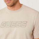 Camiseta con Logotipo Frontal  GUESS