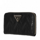 Cartera Adelard Medium Zip Around  GUESS