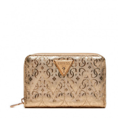 Cartera Adelard Medium Zip Around  GUESS