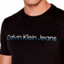 Camiseta Mixed Institutional Logo  CALVIN KLEIN