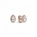 PANDORA Pendientes en Rose Gotas Radiantes 286252CZ