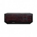 Teclado HIDITEC Gaming GK200 Negro Retroiluminado