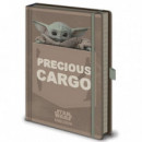 CUADERNO A5 PREMIUM STAR WARS THE MANDALORIAN PRECIOUS CARGO