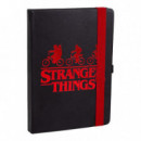 CUADERNO A5 POLIPIEL STRANGER THINGS