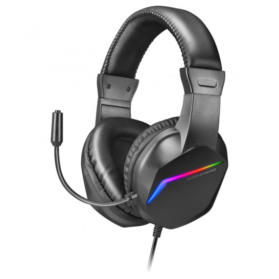 Auriculares Mars Gaming MH122 negros para PS4 y PS5