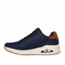 Skechers Zapatillas Uno Marinas 183004-NVY