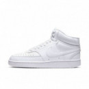 Nike Zapatillas Nike Court Vision Mid Blancas CD5436-100