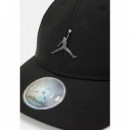 Gorra Jordan Jan Metal Jumpman Curve Brim Negro  JORDAN AIR