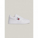 Zapatillas con suela dentada Retro Basket de Tommy Jeans