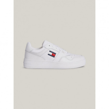 Zapatillas con suela dentada Retro Basket de Tommy Jeans