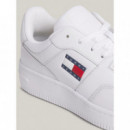 Zapatillas con suela dentada Retro Basket de Tommy Jeans