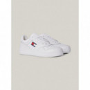 Zapatillas con suela dentada Retro Basket de Tommy Jeans