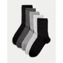 Pack 5 Calcetines de Lunares  MARKS AND SPENCER