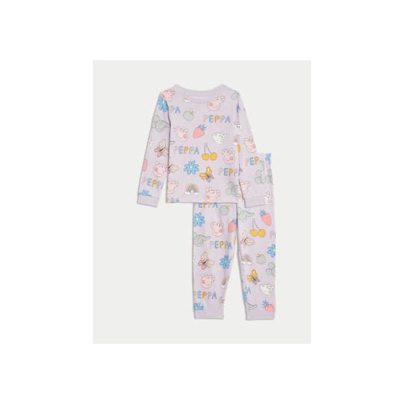 Pijama diseño Peppa Pig de manga larga