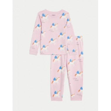 Pijama diseño Unicornio de manga larga