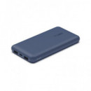 BELKIN Bateria Externa Portatil 10000MAH 2XUSB + Tipo-c Azul