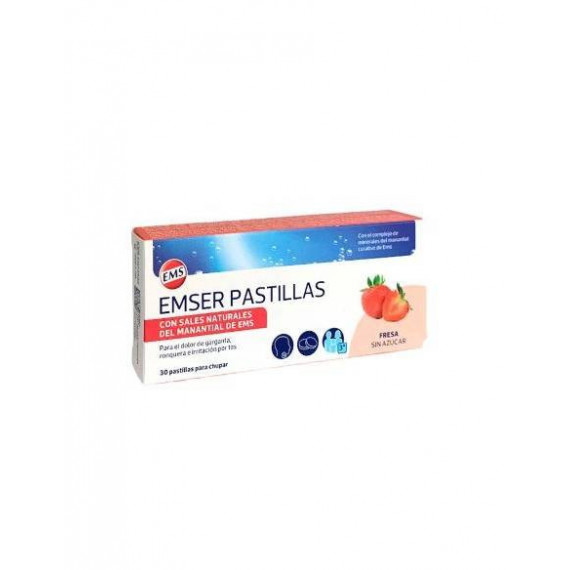 EMSER PASTILLA FRESA 30 UDS