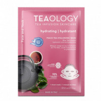 TEALOGY PEACH TEA HYALURONIC MASK 21 ML