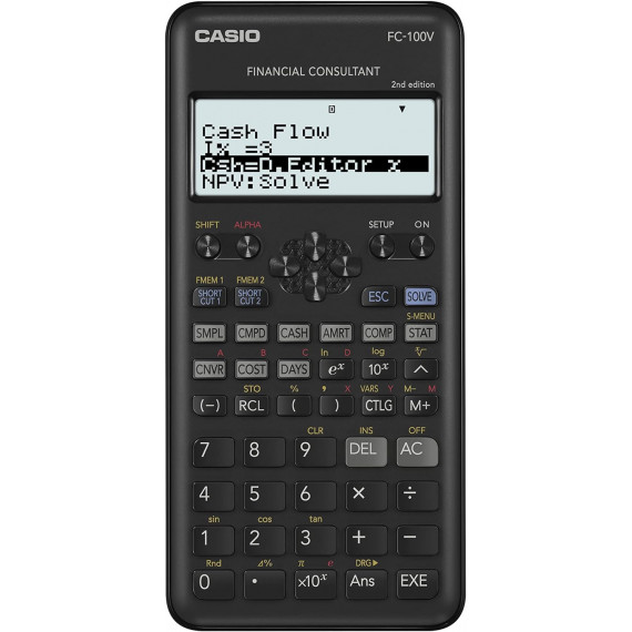 Calculadora Financiera CASIO FC-100V