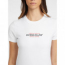 Camiseta American Tradition Slim de GUESS JEANS