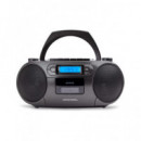 AIWA Radio Cassette CD Portatil BLUETOOTH Boombox BBTC-550BK Negro  USB,MP3,AUX In,fm PLL,6W