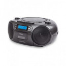 AIWA Radio Cassette CD Portatil BLUETOOTH Boombox BBTC-550BK Negro  USB,MP3,AUX In,fm PLL,6W