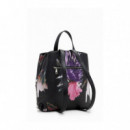 DESIGUAL Mochila Negra 24WAKP08-2000