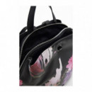 DESIGUAL Mochila Negra 24WAKP08-2000