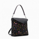 DESIGUAL Mochila Negra 24WAKP13-2000