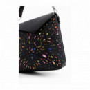 DESIGUAL Mochila Negra 24WAKP13-2000