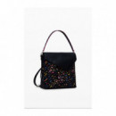 DESIGUAL Mochila Negra 24WAKP13-2000