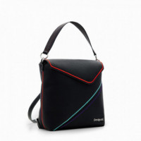 DESIGUAL Mochila Negra 24WAKP14-2000