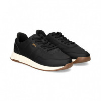 Talon Blanco Deportivo Nylon Negro  HUGO BOSS