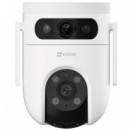 EZVIZ H9C Cámara Seguridad Exterior Wifi con Doble Objetivo 2K, Sirena y Luz