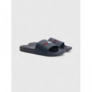 Chanclas Embroidery Hilfiger  TOMMY HILFIGER