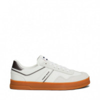 Zapatillas The Greenwich de Piel con Logo  TOMMY HILFIGER