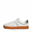 Zapatillas The Greenwich de Piel con Logo  TOMMY HILFIGER