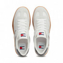 Zapatillas The Greenwich de Piel con Logo  TOMMY HILFIGER