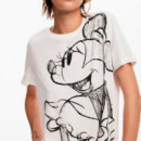 Camiseta Minnie Drawing  DESIGUAL