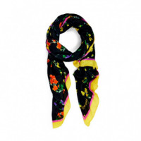 Foulard Mixed Flowers Rectangle  DESIGUAL