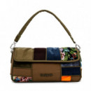 Bolso Camo Patch Phuket Mini Long  DESIGUAL