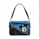 Bolso Mickey Denim Edge Phuket Mini  DESIGUAL