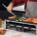 Raclette Cheese&grill 12000 Inox Black  CECOTEC