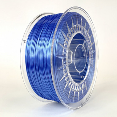 Filamento 3D Pla Silk Azul 1.75MM 1 Kgr