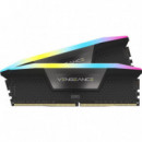 CORSAIR Vengeance Rgb 48GB (2X24GB) 5200MHZ CL38 DDR5 Negra