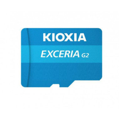 KIOXIA Micro Sd 128GB Exceria G2 W con Adaptador