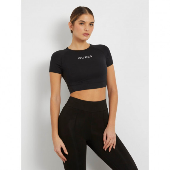 Top active con logo frontal de Guess