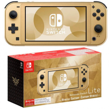 NINTENDO Switch Lite Consola Hyrule Edition