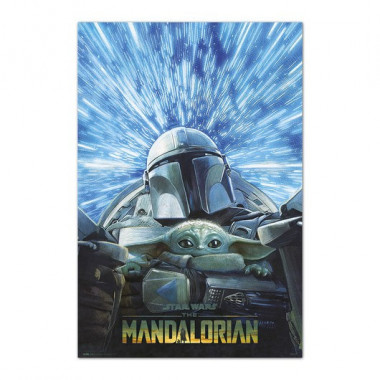 Poster 13 -  Star Wars Mandalorian - Hyperspace