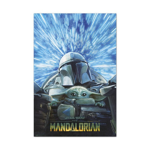 Poster 13 -  Star Wars Mandalorian - Hyperspace  GRUPO ERIK